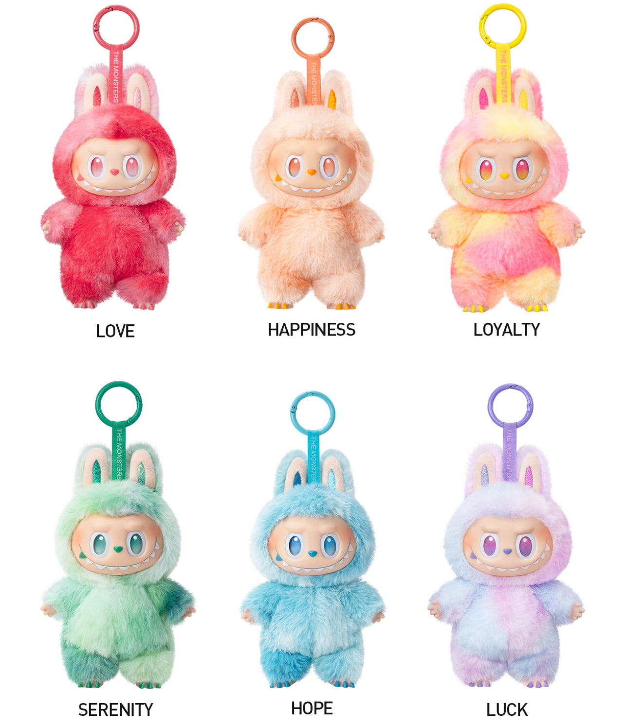 POP MART The Monsters Big Into Energy Series Vinyl Plush Pendant Blind Box