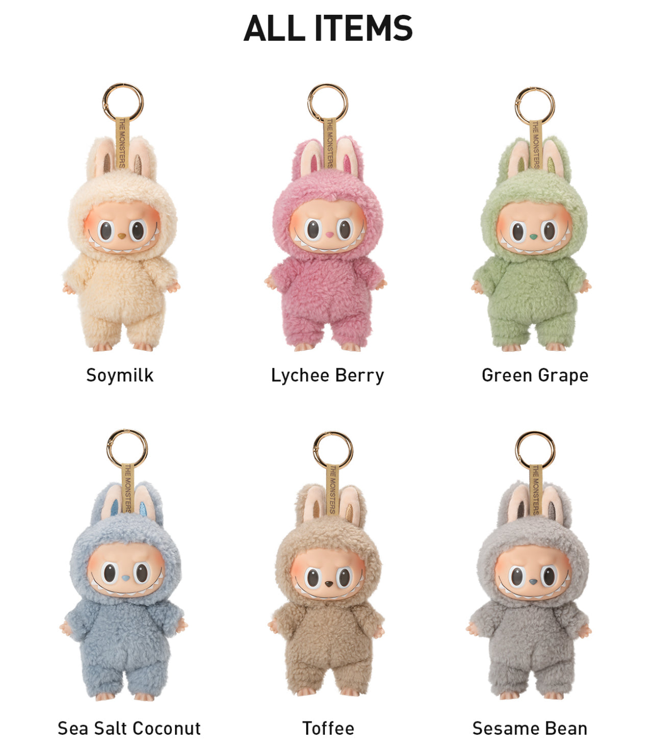 POP MART The Monsters Exciting Macaron Series Vinyl Plush Pendant Blind Box
