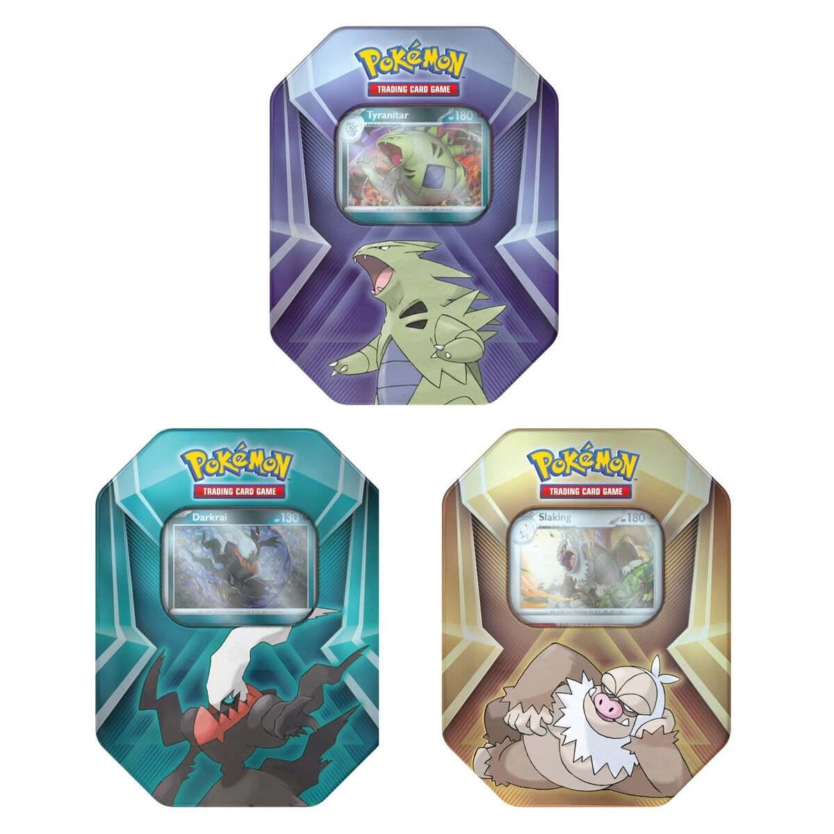 Pokémon TCG Triple Whammy Tin (Assorted Designs)