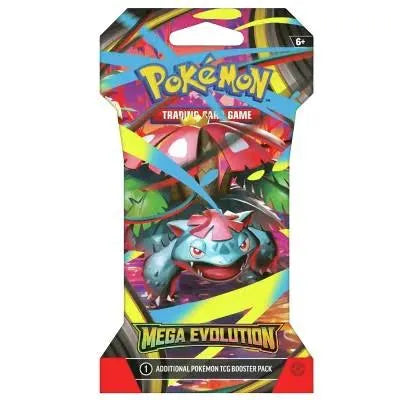 Pokémon TCG Mega Evolution Sleeved Booster Pack (Assorted Designs)